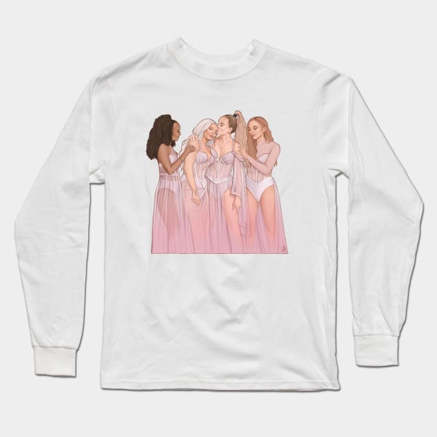 The cure || Little Mix Long Sleeve T-Shirt by CharlottePenn